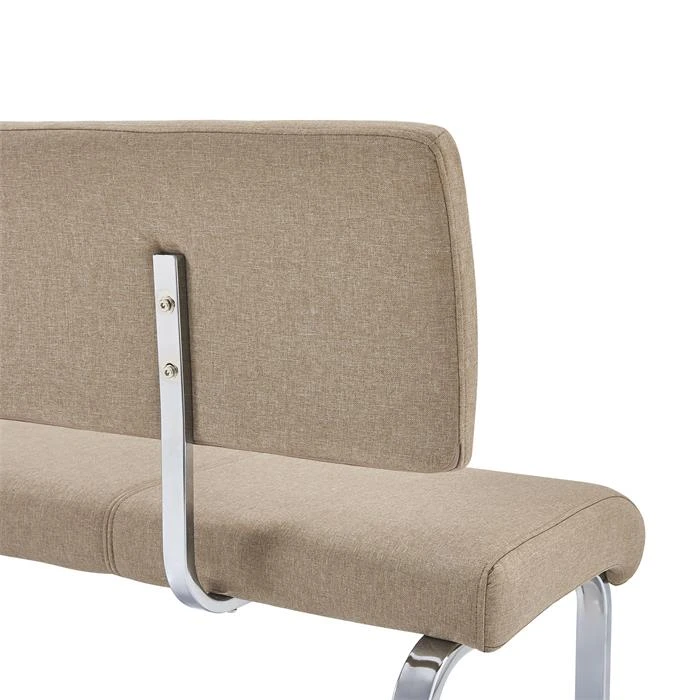 Esszimmerbank VILAS Stoffbezug In Beige 6 Esszimmerbank VILAS Stoffbezug In Beige – Bild 4