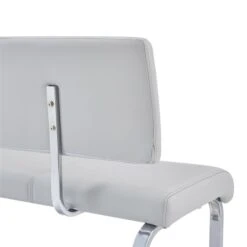 Esszimmerbank VILAS Kunstlederbezug In Hellgrau 11 Esszimmerbank VILAS Kunstlederbezug In Hellgrau -Möbelhaus 12377 3