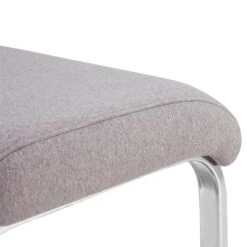 Esszimmerbank VILAS Stoffbezug In Grau -Möbelhaus 12383 3