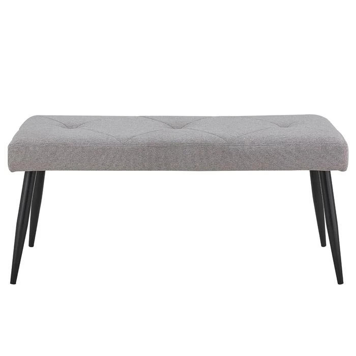 Sitzbank ARUBA Stoffbezug In Grau 5 Sitzbank ARUBA Stoffbezug In Grau – Bild 3