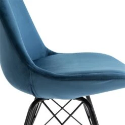 Esszimmerstuhl EVEREST Im 2er Set In Blau 11 Esszimmerstuhl EVEREST Im 2er Set In Blau -Möbelhaus 12393 3