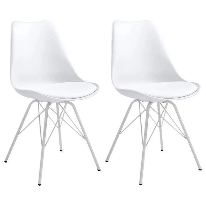 Esszimmerstuhl VALLEY Im 2er Set In Weiß 3 Esszimmerstuhl VALLEY Im 2er Set In Weiß