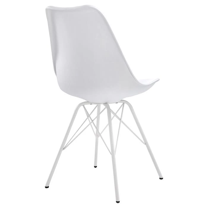 Esszimmerstuhl VALLEY Im 2er Set In Weiß 5 Esszimmerstuhl VALLEY Im 2er Set In Weiß – Bild 3