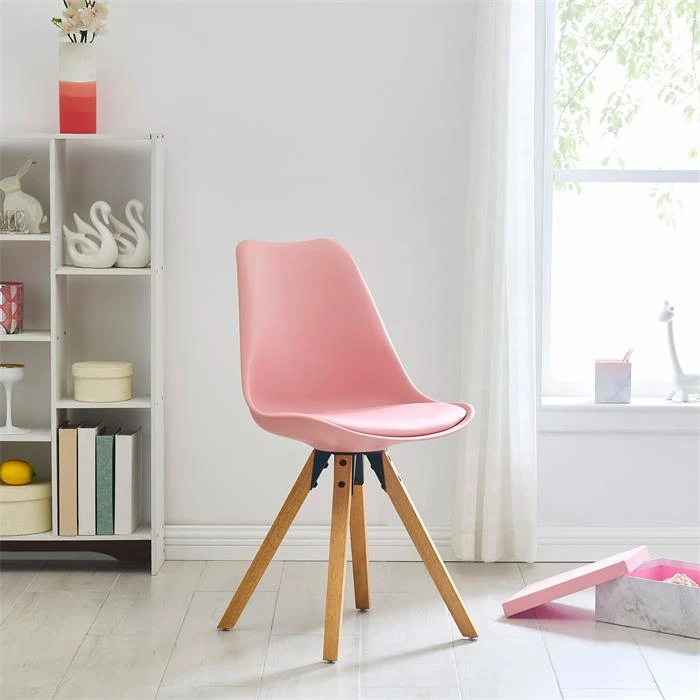 Esszimmerstuhl TYSON Im 4er Set In Pink 4 Esszimmerstuhl TYSON Im 4er Set In Pink – Bild 2