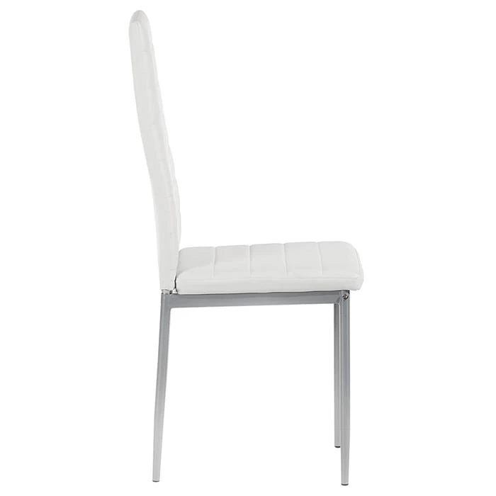 Esszimmerstuhl NATHALIE Im 4er Set In Weiß 4 Esszimmerstuhl NATHALIE Im 4er Set In Weiß – Bild 2