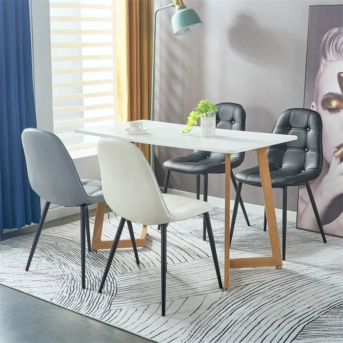 Esszimmerstuhl ALVARO Im 4er Set In Schwarz 7 Esszimmerstuhl ALVARO Im 4er Set In Schwarz – Bild 5