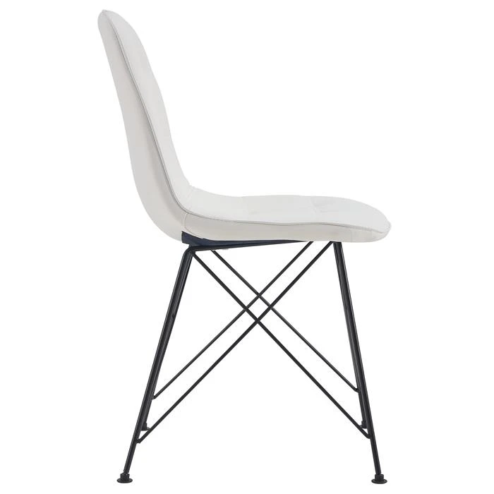 Esszimmerstuhl IMRAN Im 4er Set In Weiß 5 Esszimmerstuhl IMRAN Im 4er Set In Weiß – Bild 3