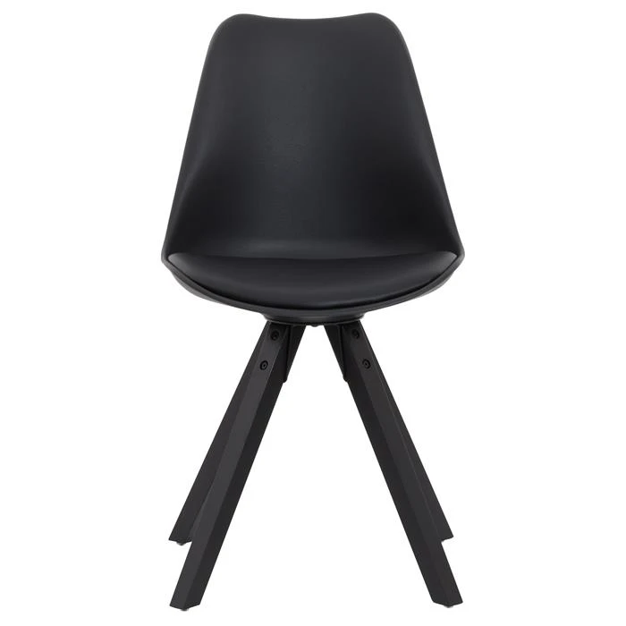 Esszimmerstuhl RETO Im 4er Set In Schwarz 4 Esszimmerstuhl RETO Im 4er Set In Schwarz – Bild 2