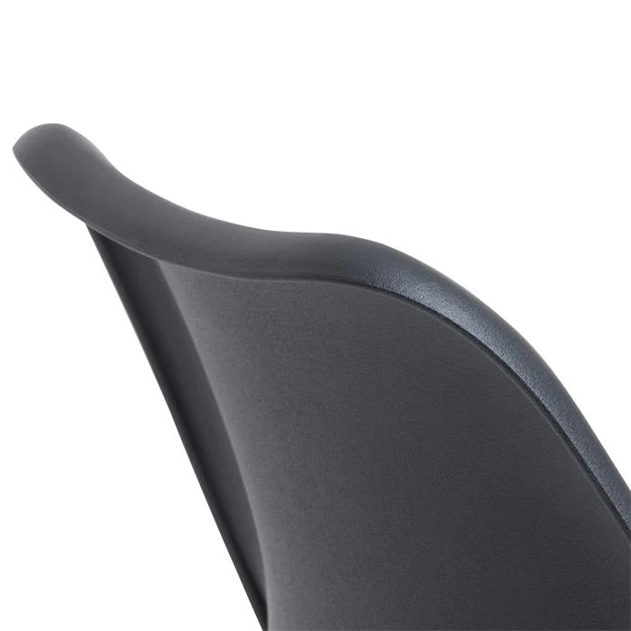 Esszimmerstuhl RETO Im 4er Set In Schwarz 8 Esszimmerstuhl RETO Im 4er Set In Schwarz – Bild 6