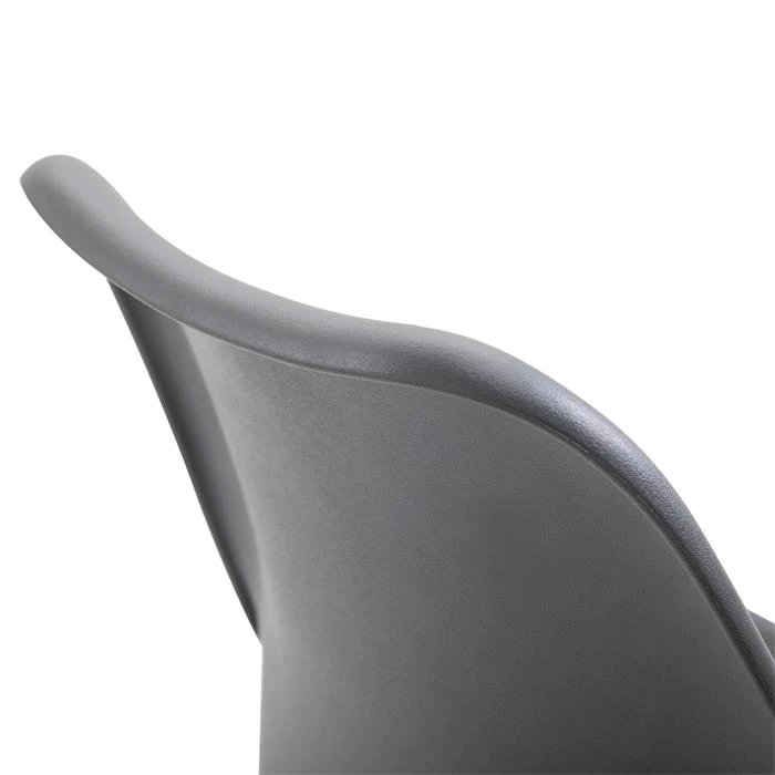 Esszimmerstuhl RETO Im 4er Set In Grau 8 Esszimmerstuhl RETO Im 4er Set In Grau – Bild 6