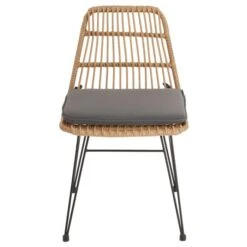 Esszimmerstuhl Gartenstuhl ENJOY Im 2er Set Mit Flechtrattan -Möbelhaus 12669 2