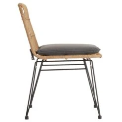 Esszimmerstuhl Gartenstuhl ENJOY Im 2er Set Mit Flechtrattan -Möbelhaus 12669 3