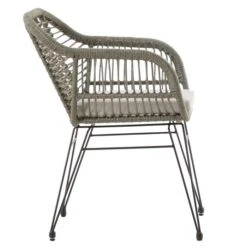 Gartenstuhl PARAMO 2er Set, Polyrattan Geflecht In Grau 11 Gartenstuhl PARAMO 2er Set, Polyrattan Geflecht In Grau -Möbelhaus 12670 3