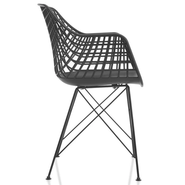 Esszimmerstuhl ALICANTE Im 4er Set In Schwarz 7 Esszimmerstuhl ALICANTE Im 4er Set In Schwarz – Bild 5