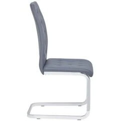 Schwingstuhl CHLOE In Grau 2er Set 10 Schwingstuhl CHLOE In Grau 2er Set -Möbelhaus 12824 2 N