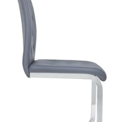 Schwingstuhl CHLOE In Grau 2er Set 12 Schwingstuhl CHLOE In Grau 2er Set -Möbelhaus 12824 4