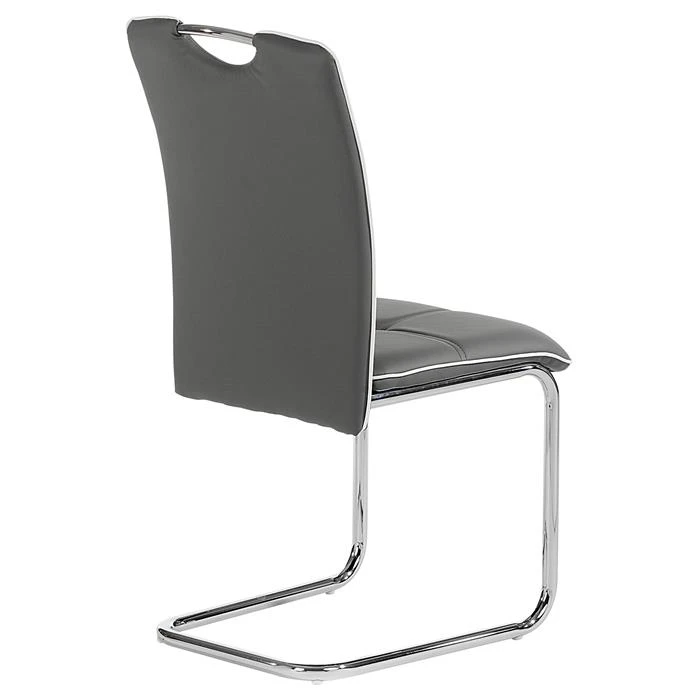 Schwingstuhl ELEONORA Im 4er Set In Grau 5 Schwingstuhl ELEONORA Im 4er Set In Grau – Bild 3