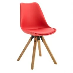 Esszimmerstuhl TYSON Im 4er Set In Rot -Möbelhaus 12859 1