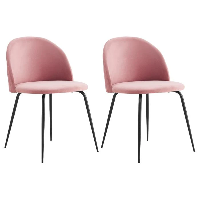 Esszimmerstuhl LOGAN Im 2er Set In Rosa 3 Esszimmerstuhl LOGAN Im 2er Set In Rosa