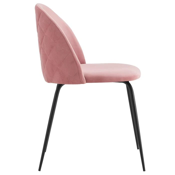 Esszimmerstuhl LOGAN Im 2er Set In Rosa 5 Esszimmerstuhl LOGAN Im 2er Set In Rosa – Bild 3