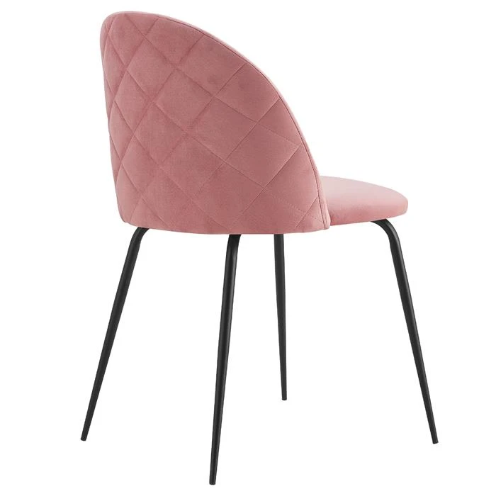 Esszimmerstuhl LOGAN Im 2er Set In Rosa 6 Esszimmerstuhl LOGAN Im 2er Set In Rosa – Bild 4