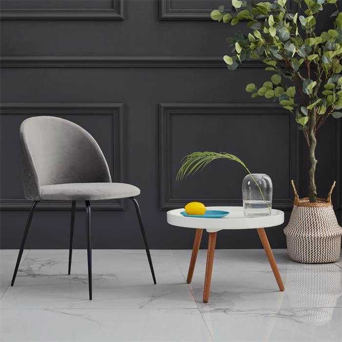 Esszimmerstuhl LOGAN Im 2er Set In Grau 4 Esszimmerstuhl LOGAN Im 2er Set In Grau – Bild 2