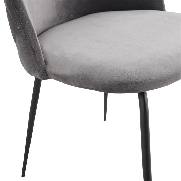 Esszimmerstuhl LOGAN Im 2er Set In Grau 7 Esszimmerstuhl LOGAN Im 2er Set In Grau – Bild 5