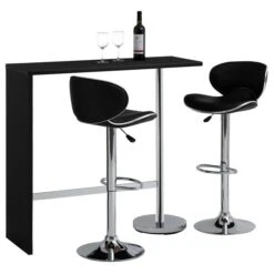 Bartisch RICARDO In Schwarz -Möbelhaus 13199 2 N1