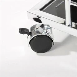 Servierwagen EVO In Schwarz Und Chrom -Möbelhaus 13810 3 N1