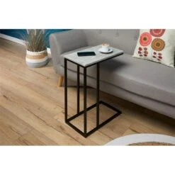 Beistelltisch DEBORA Rechteckig In Betonoptik/schwarz -Möbelhaus 13845 A0