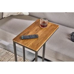 Beistelltisch DEBORA Rechteckig In Wildeiche Dunkel -Möbelhaus 13852 A1