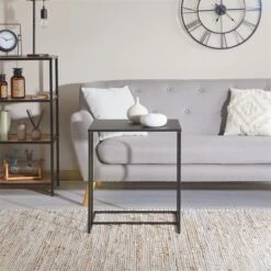 Beistelltisch VITORIO Rechteckig In Schwarz -Möbelhaus 13955 AC1