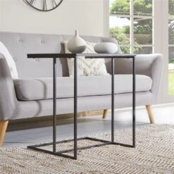 Beistelltisch VITORIO Rechteckig In Schwarz -Möbelhaus 13955 AC2