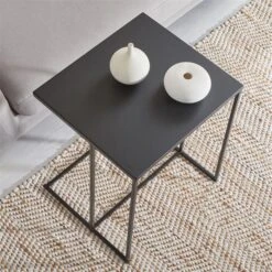 Beistelltisch VITORIO Rechteckig In Schwarz -Möbelhaus 13955 AC3