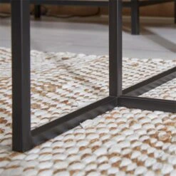 Beistelltisch VITORIO Rechteckig In Schwarz -Möbelhaus 13955 AC4