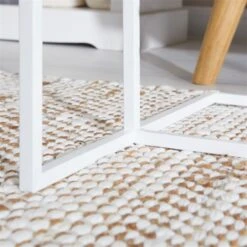 Beistelltisch VITORIO Rechteckig In Weiß -Möbelhaus 13956 AC4