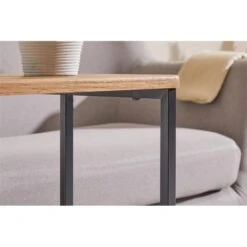 Beistelltisch VITORIO Rechteckig In Wildeiche/schwarz -Möbelhaus 13959 A4