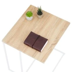 Beistelltisch VITORIO Rechteckig In Sonoma Eiche/weiß -Möbelhaus 13960 2