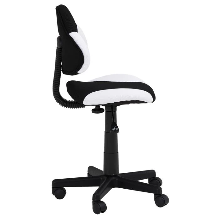 Kinderdrehstuhl ALONDRA Schwarz/weiß 4 Kinderdrehstuhl ALONDRA Schwarz/weiß – Bild 2