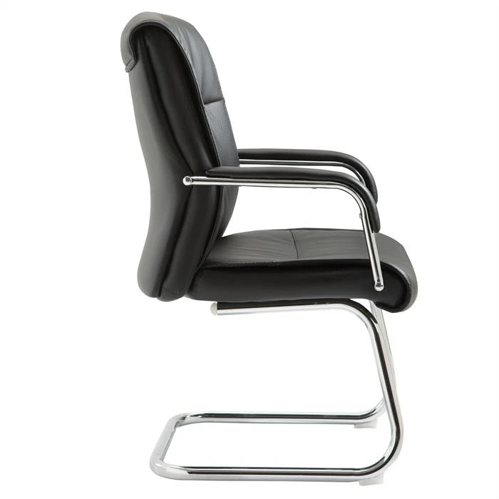 Besucherstuhl Konferenzstuhl CEDRIC Schwarz 4 Besucherstuhl Konferenzstuhl CEDRIC Schwarz – Bild 2