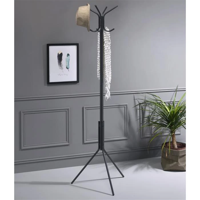 Kleiderständer ARIST In Grau Mit 8 Haken 4 Kleiderständer ARIST In Grau Mit 8 Haken – Bild 2