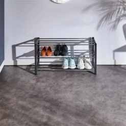 Schuhregal DUBLIN Mit 3 Böden In Grau -Möbelhaus 18466 A0 N2