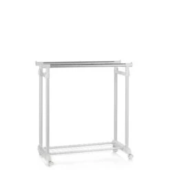 Garderobenwagen GROSSO, Höhenverstellbar Weiß -Möbelhaus 1846 4 N1