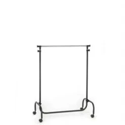 Garderobenwagen TIGER, Höhenverstellbar Schwarz -Möbelhaus 1872 2