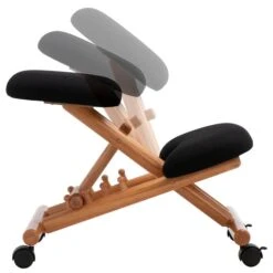 Kniehocker BORMIO Höhenverstellbar, Ergonomisch In Schwarz 12 Kniehocker BORMIO Höhenverstellbar, Ergonomisch In Schwarz -Möbelhaus 18800 5