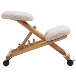 Kniehocker BORMIO Höhenverstellbar, Ergonomisch In Beige -Möbelhaus 18801 3