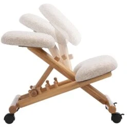 Kniehocker BORMIO Höhenverstellbar, Ergonomisch In Beige -Möbelhaus 18801 5