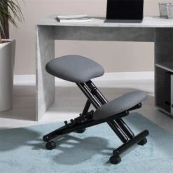 Kniehocker VICHY Höhenverstellbar, Ergonomisch In Grau -Möbelhaus 18803 A0 N1