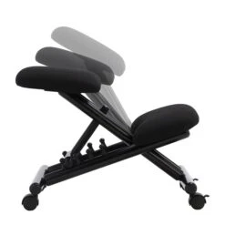 Kniehocker VICHY Höhenverstellbar, Ergonomisch In Schwarz -Möbelhaus 18804 5