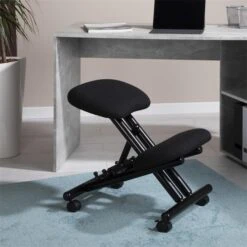 Kniehocker VICHY Höhenverstellbar, Ergonomisch In Schwarz -Möbelhaus 18804 A0 N1